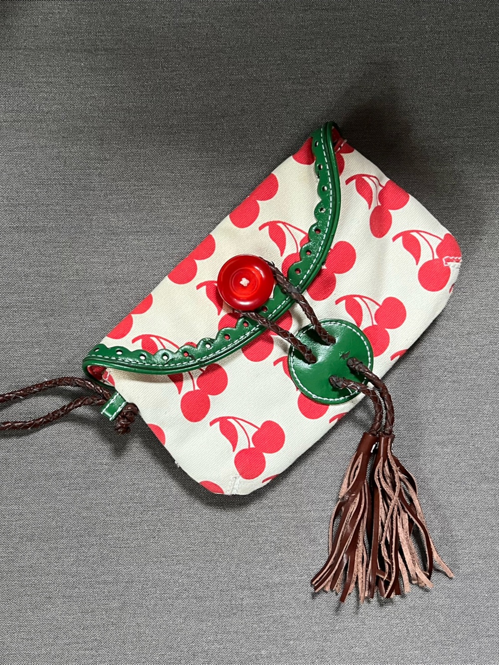 Luella for Target Cherry Wristlet Retro